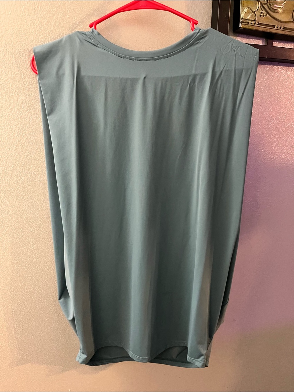 HALARA Seafoam Tank Top in Sage Blue-Green